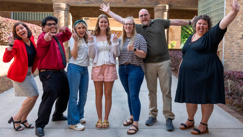 Education students and faculty