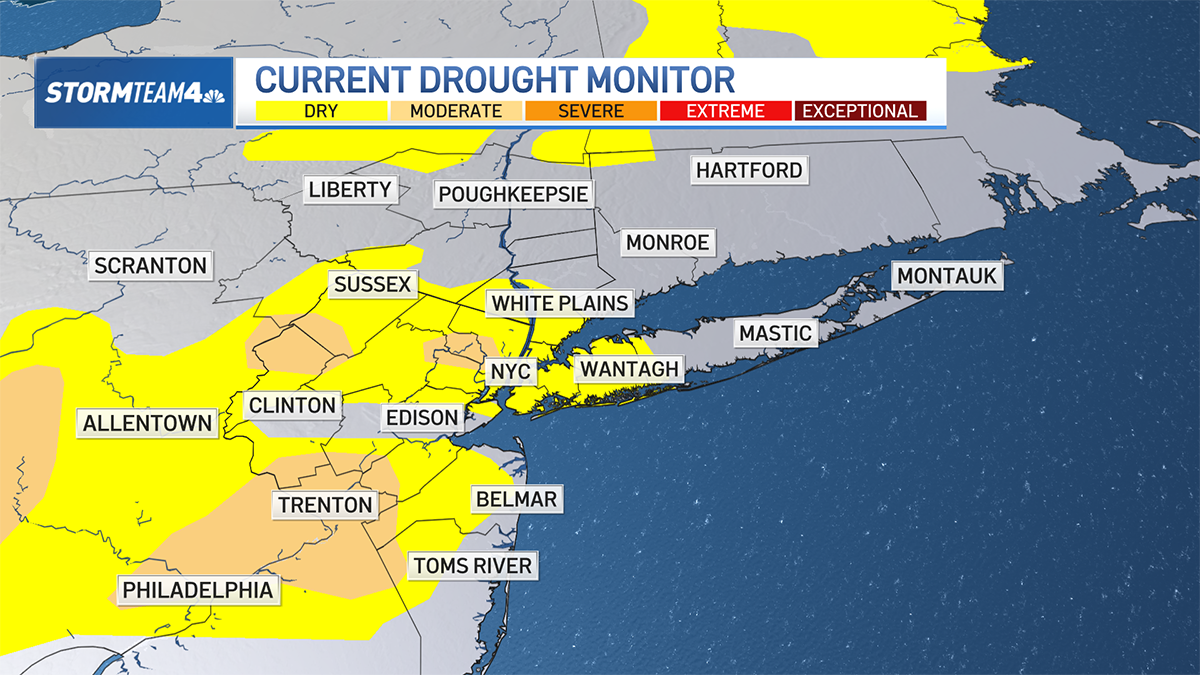 Storms every day this week before weekend forecast improves – NBC New York